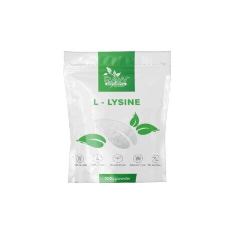 Raw Powders L-Lysina Pudra 100 grame